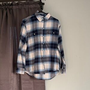 Blue/White Plaid Shirt